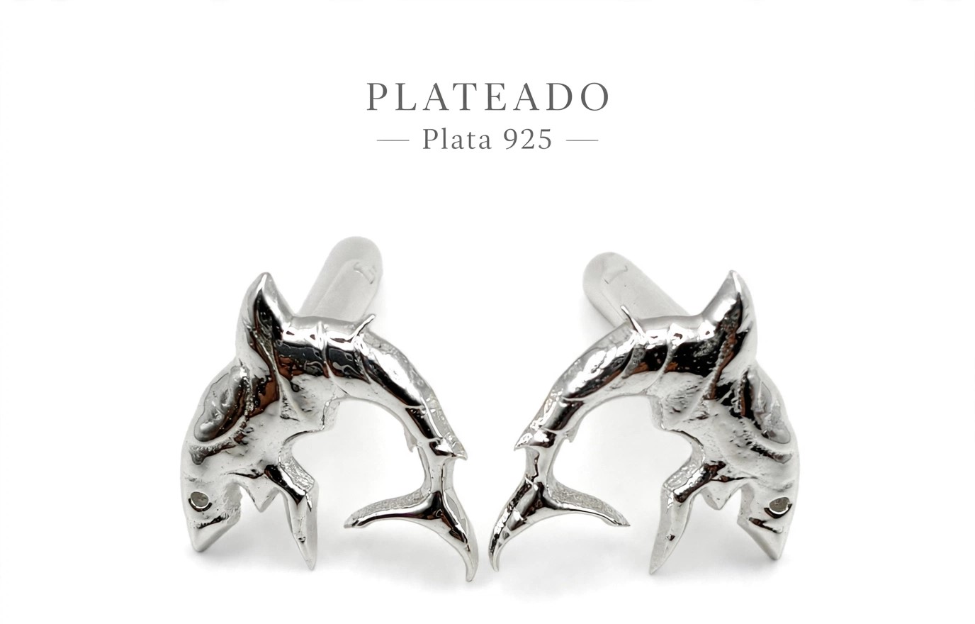 Jumping Shark - Silver Plated - Image 2