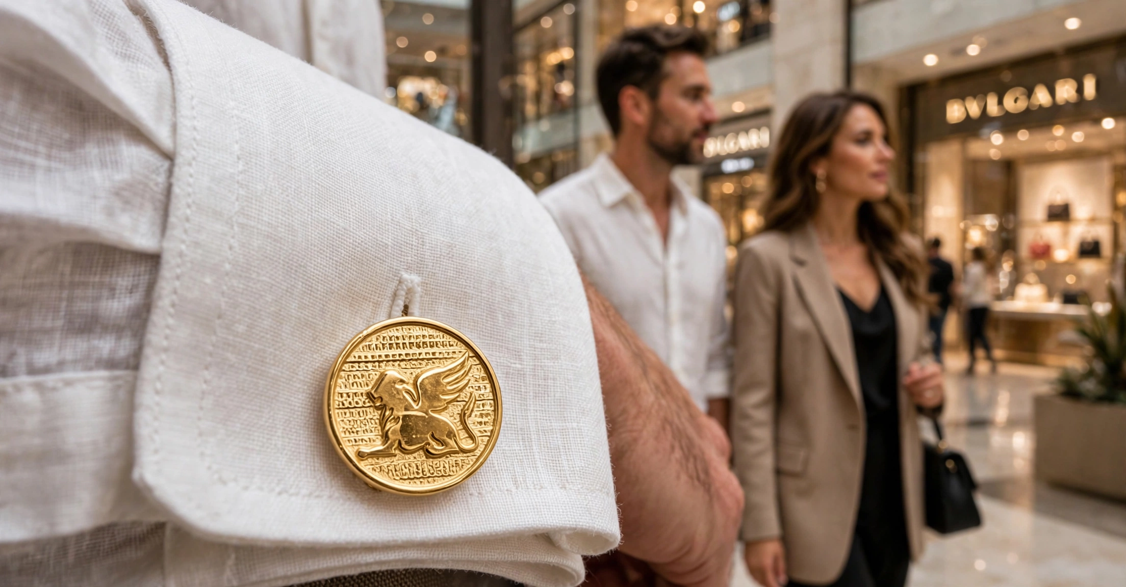 Da Re Jewelry - Winged Lion Cufflinks Gold edition - Image 10
