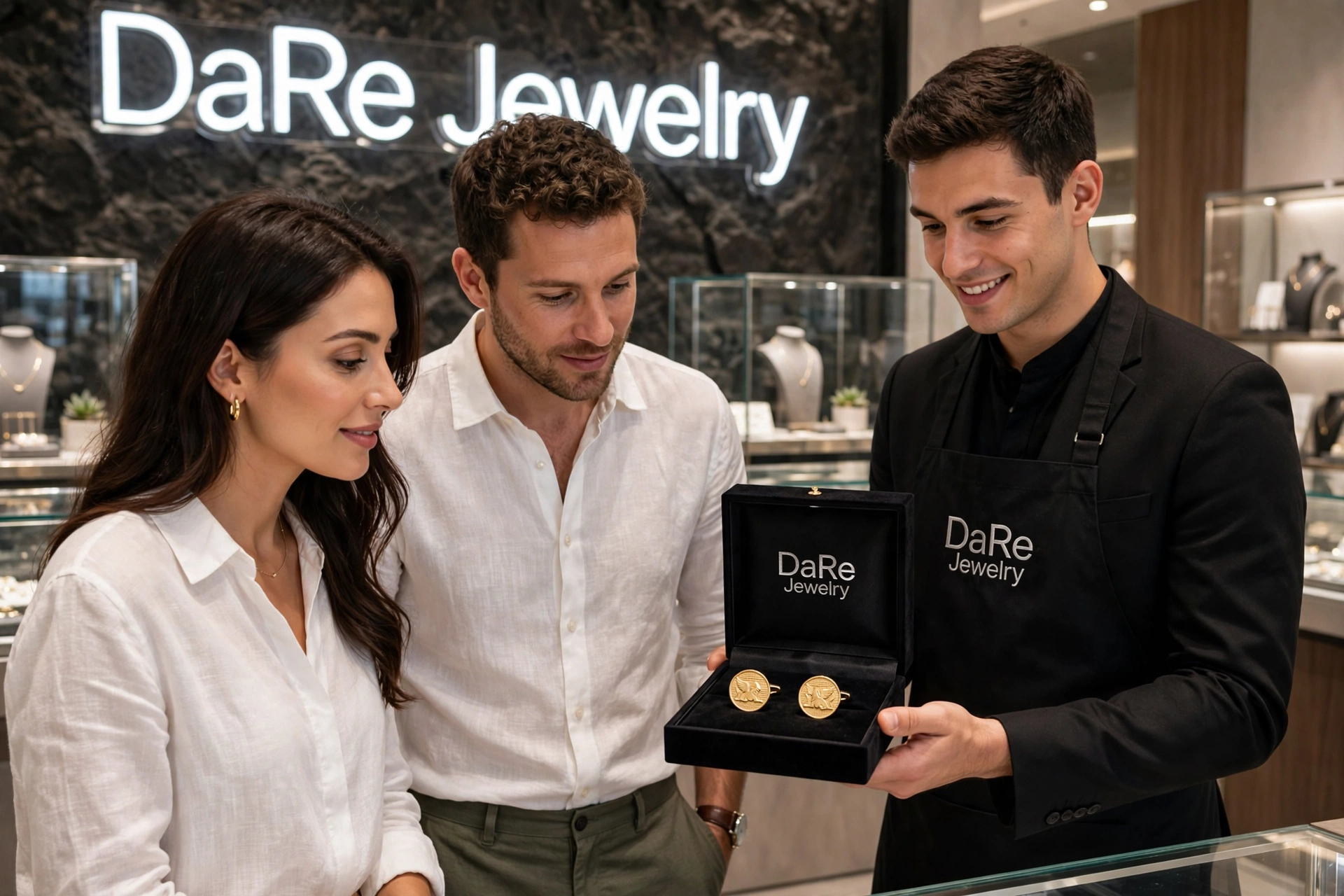 Da Re Jewelry - Winged Lion Cufflinks Gold edition - Image 12