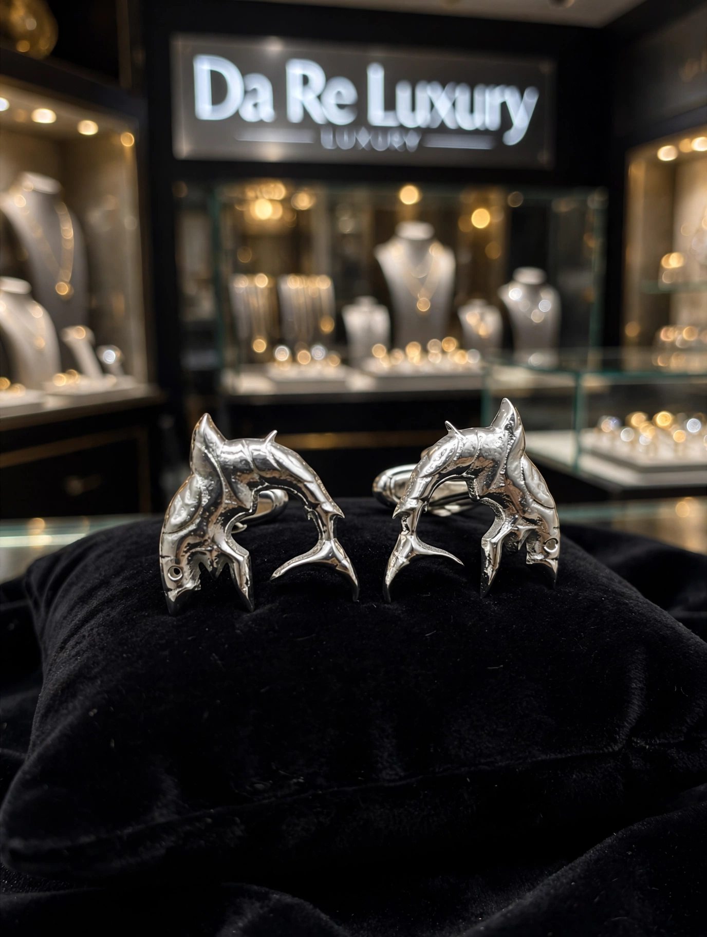 Jumping Shark - Silver Plated - Image 3