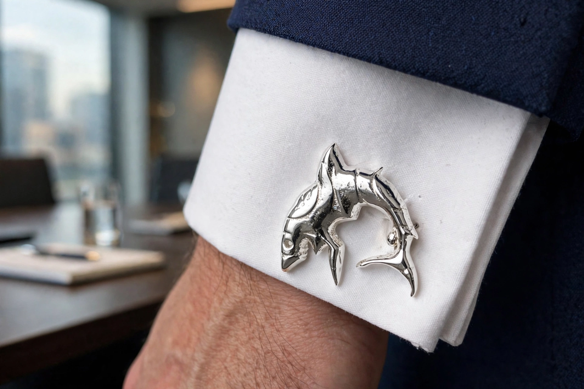 Jumping Shark - Silver Plated - Image 5