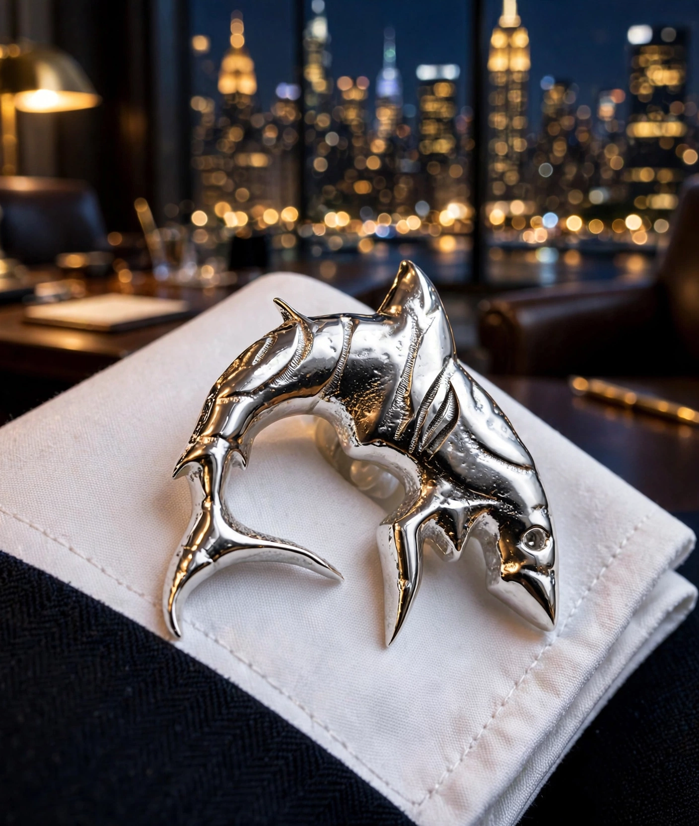 Jumping Shark - Silver Plated - Image 9
